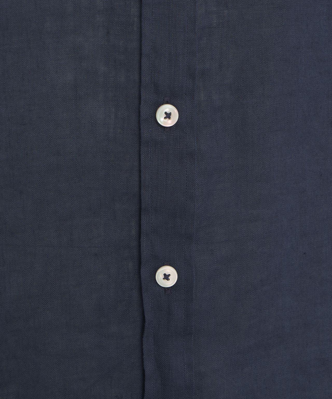 Button-down shirt in linen Product Image