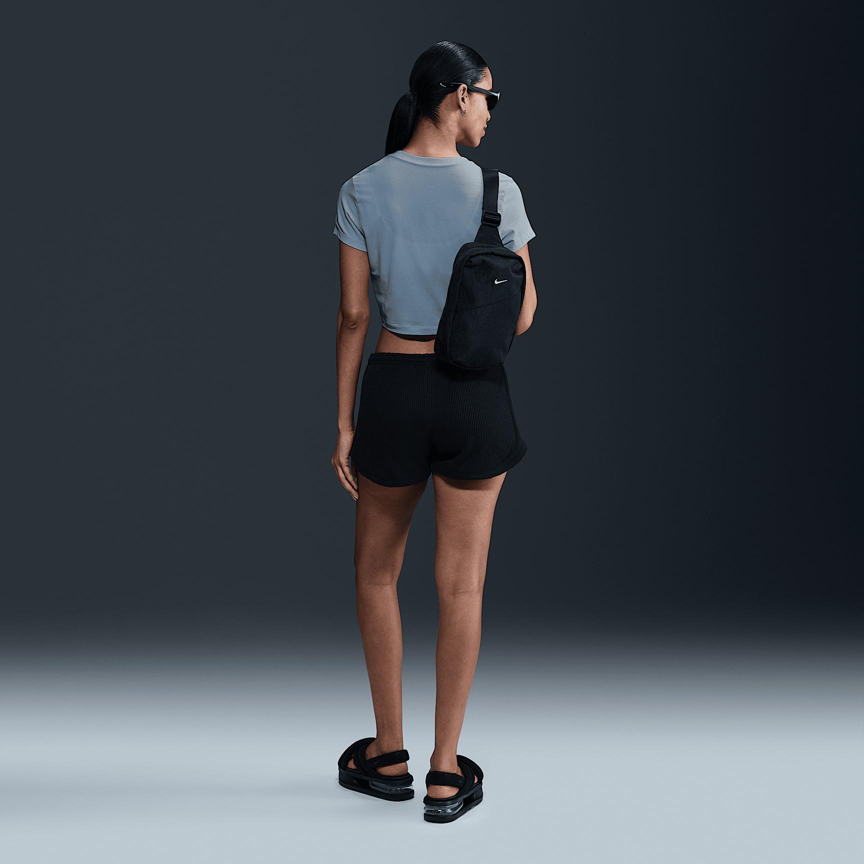 Womens Nike Sportswear Chill Knit Cropped T-Shirt | HF9538-423 Product Image