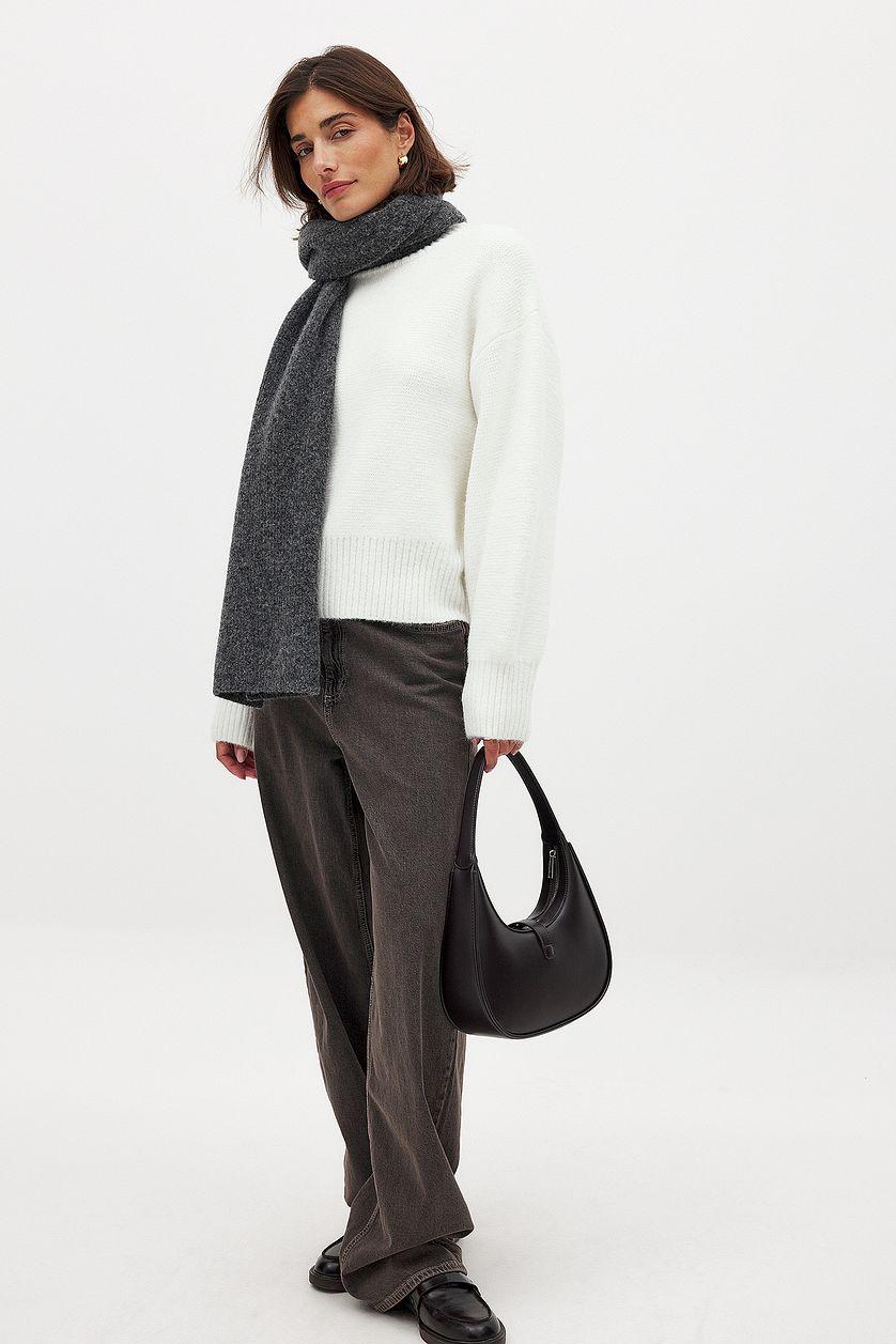 Knitted Turtle Neck Sweater Product Image