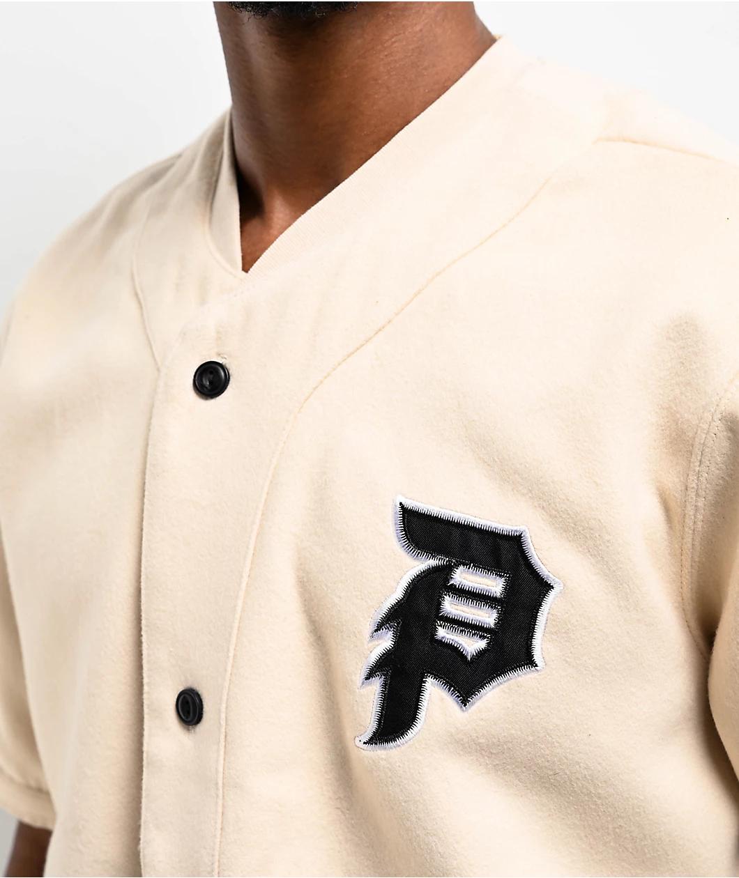Primitive Hiro Cream Baseball Jersey Product Image