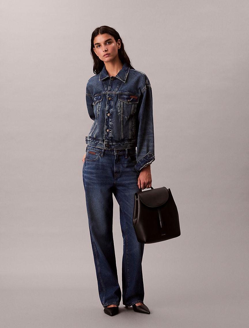 Foil Logo Flap Backpack Product Image