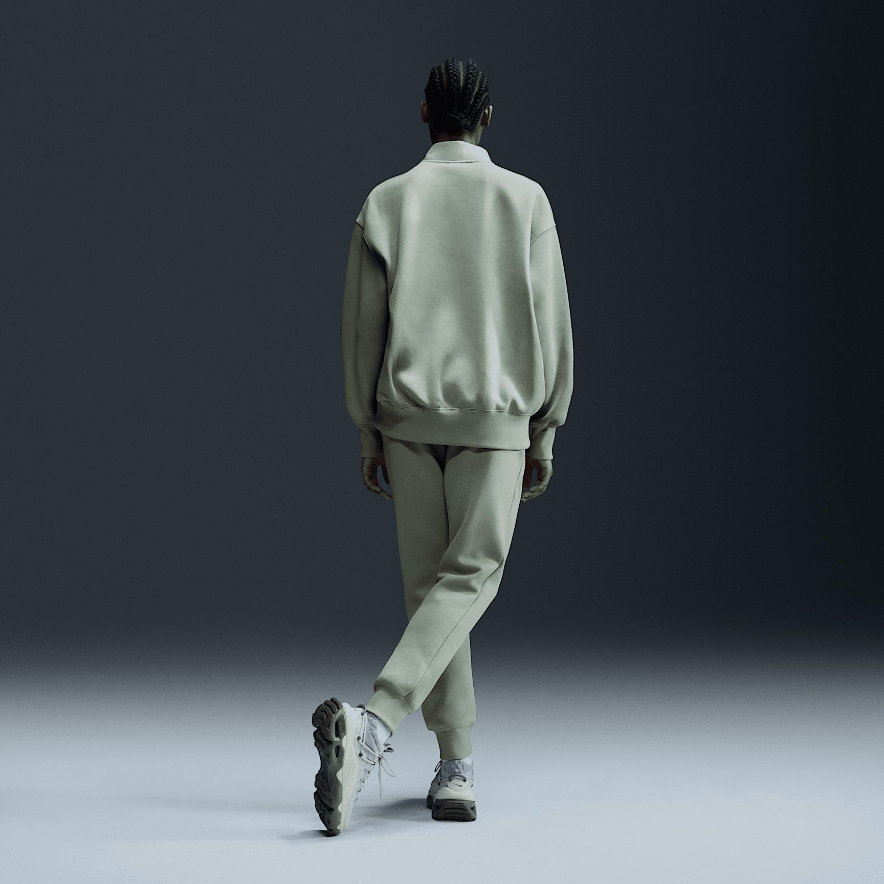 Nike Sportswear Phoenix Fleece Women's Oversized 1/4-Zip Logo Top Product Image