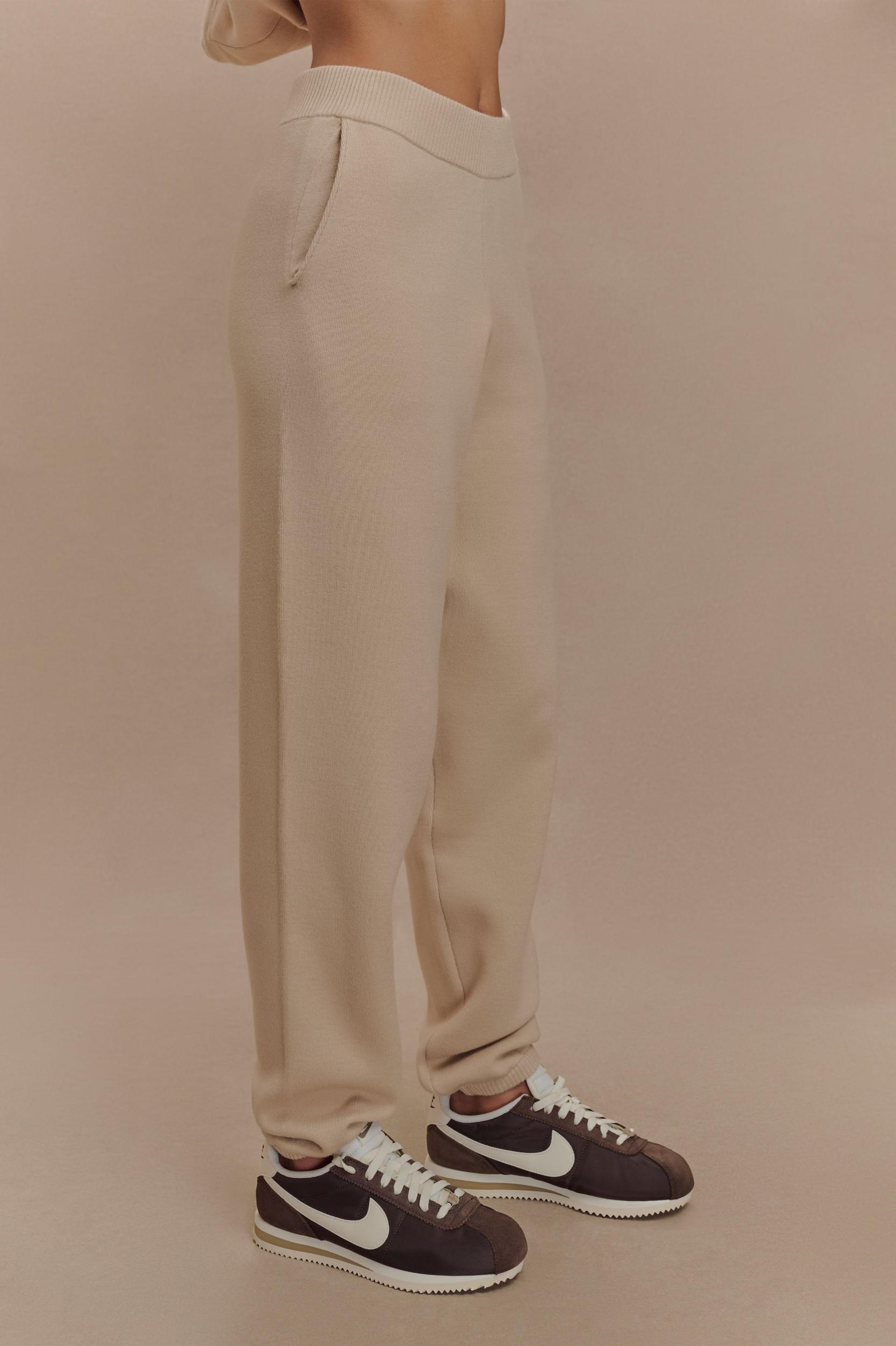 Sami Knit Jogger - Camel Product Image