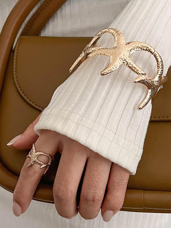 Flower Shape Geometric Bracelet Accessories Rings Accessories Product Image