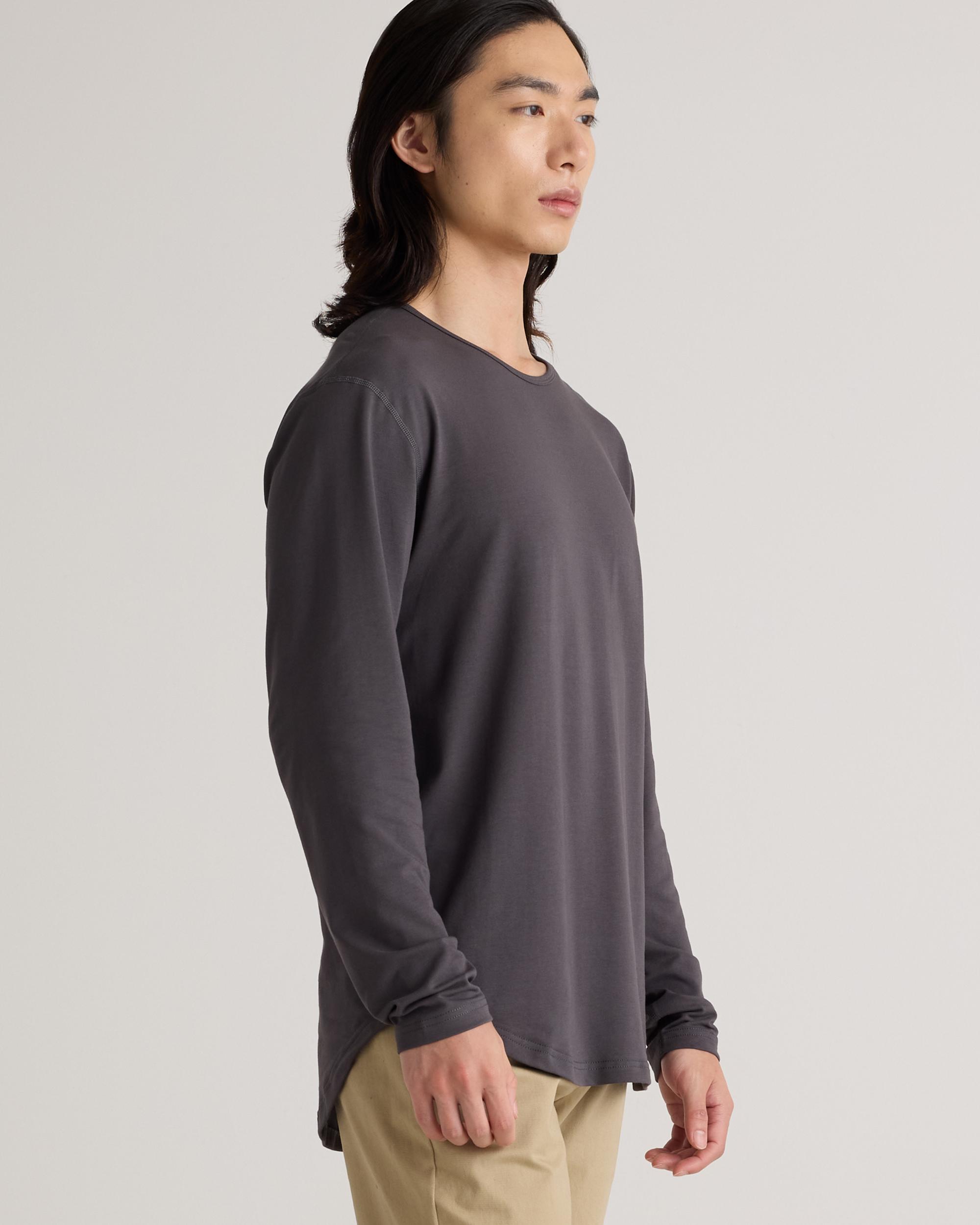 Quince | Men's Flex Curve Long Sleeve T-Shirt Cotton Product Image