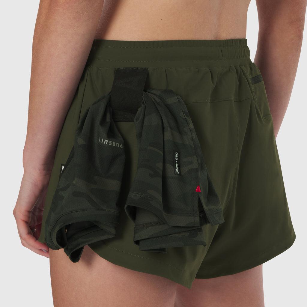 W037. Tetra-Lite® Linerless Short - Olive Product Image