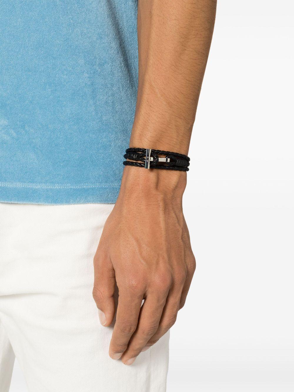 braided leather bracelet Product Image