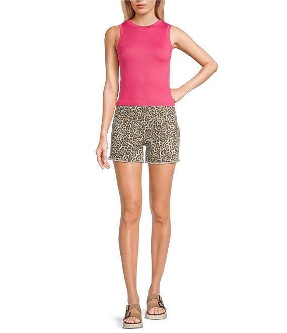 Moa Moa Seamless Rib Tank Top Product Image