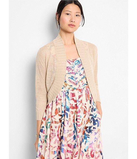 NIC + ZOE Color Wash Sarah Square Neck Sleeveless Fit-And-Flare Midi Dress Product Image