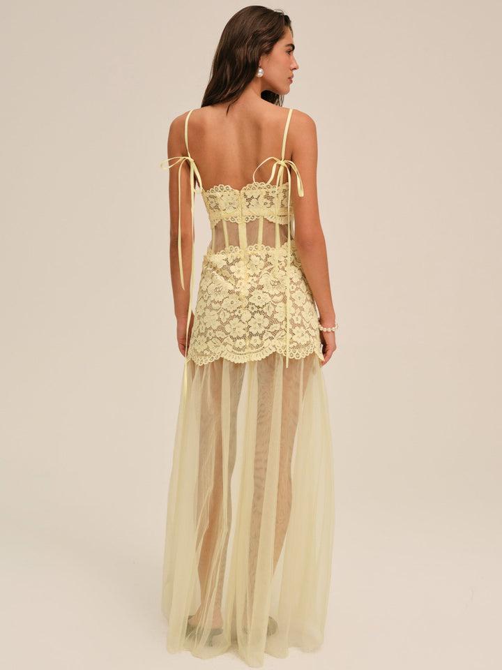 Viola Gown — Yellow Product Image