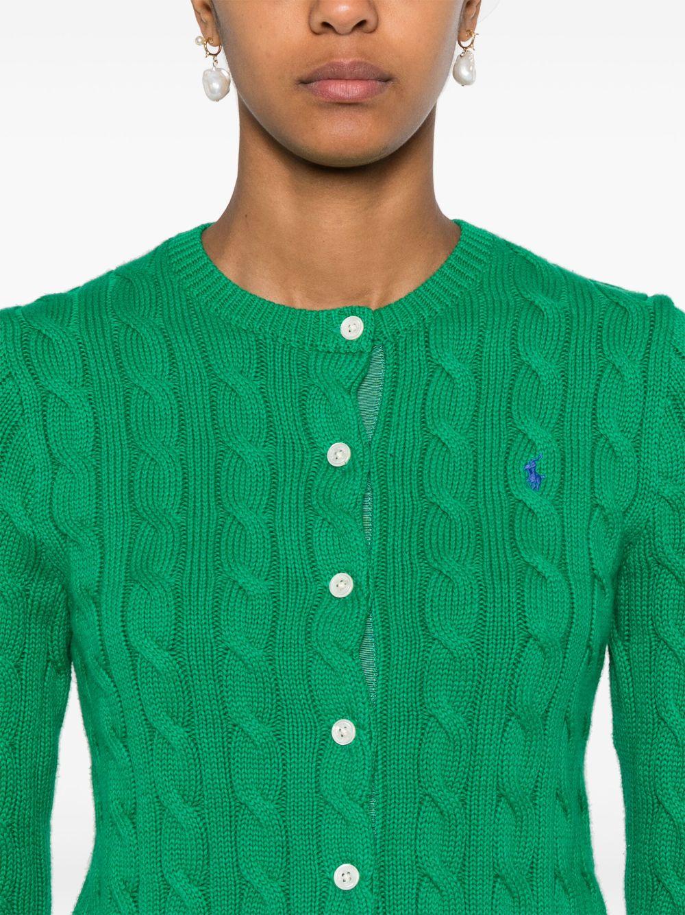 Polo Pony-embroidered cardigan   Product Image