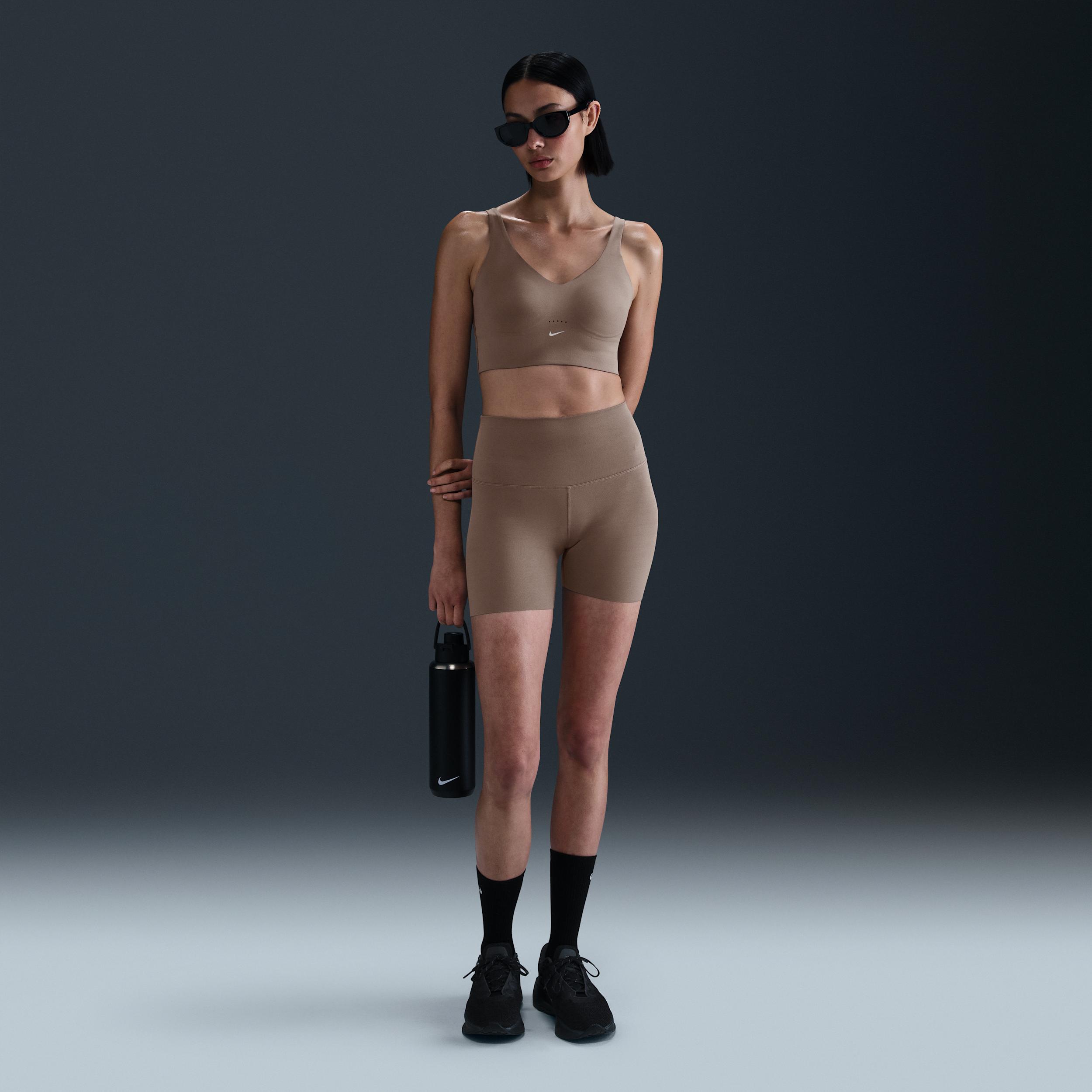 Nike Women's Alate Medium Support Longline Padded Sports Bra Product Image