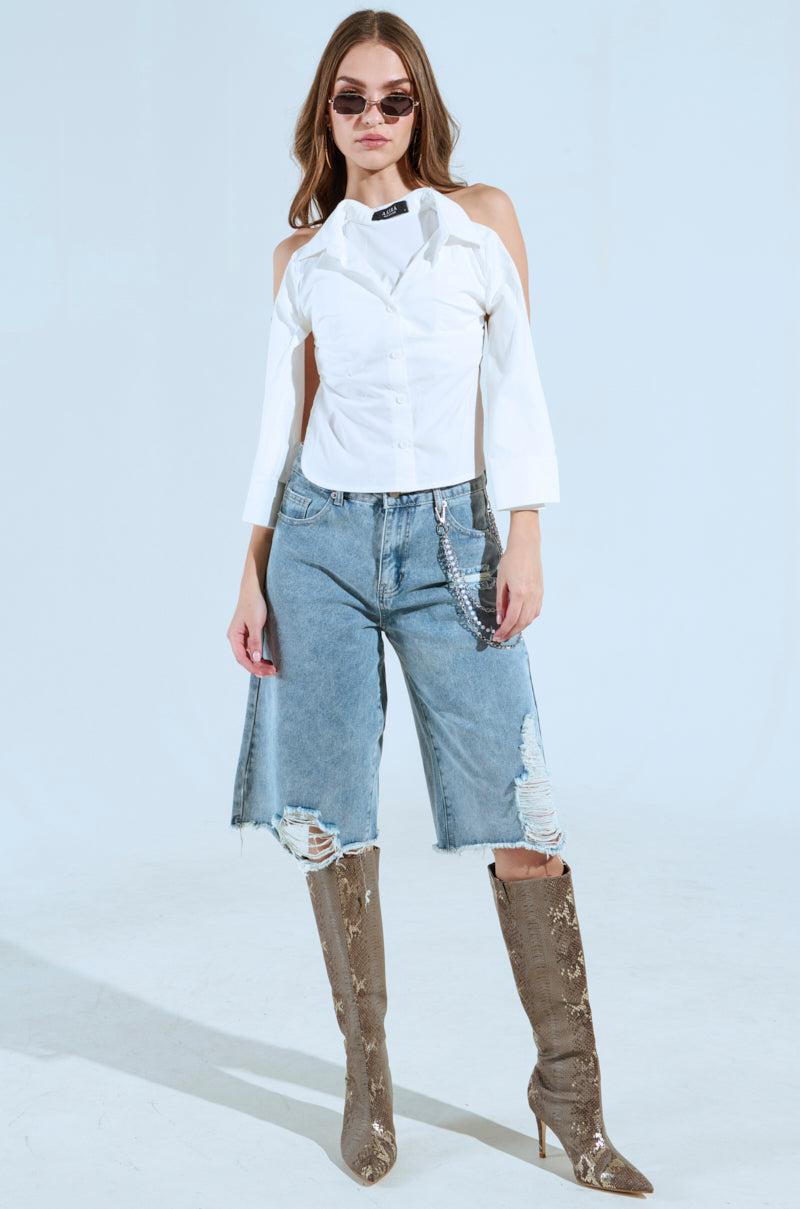 ALL IVE GOT DENIM BERMUDA SHORT Product Image