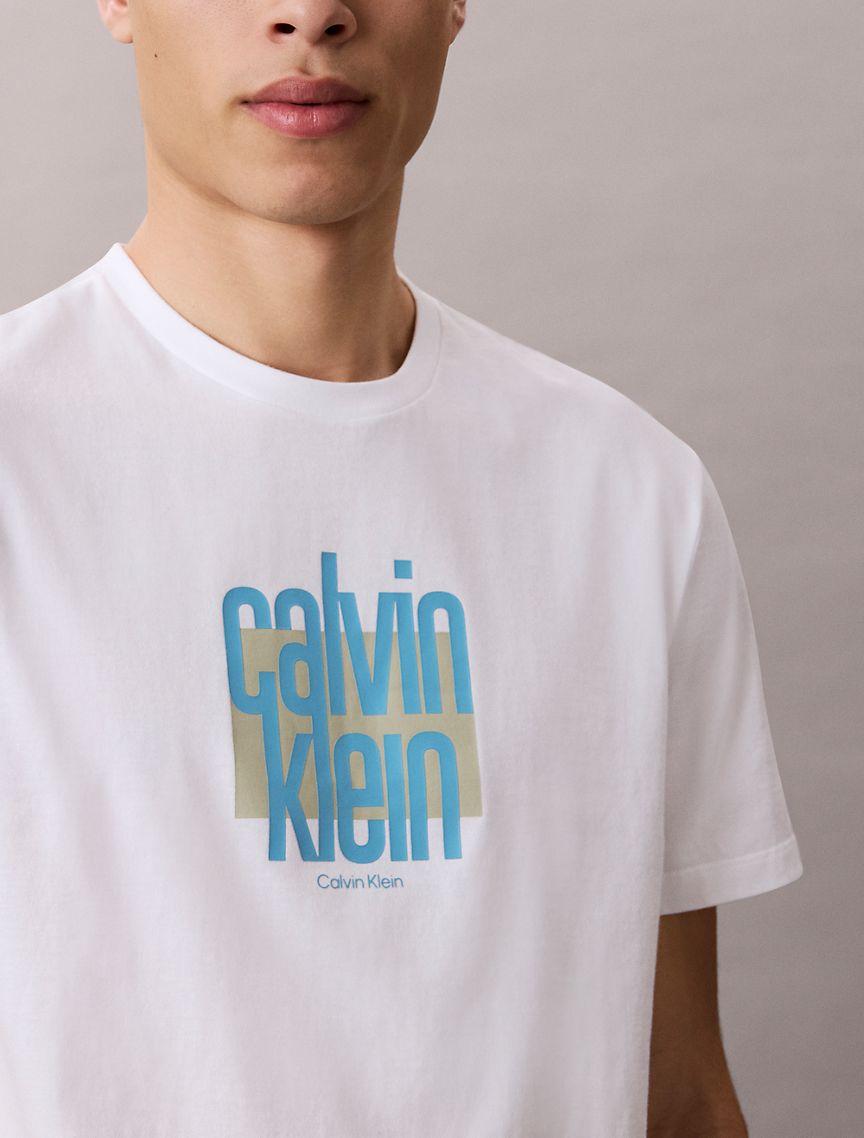Modern Calvin Klein Graphic Logo Tee Product Image