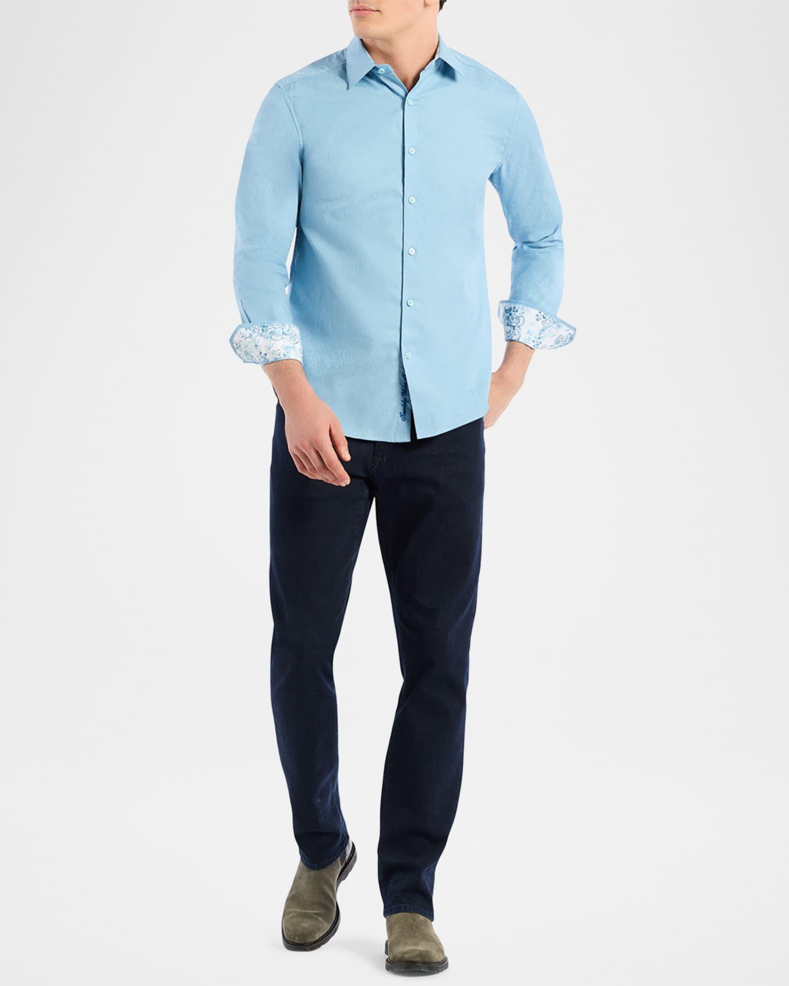 Men's Odyssey Jacquard Stretch Sport Shirt Product Image