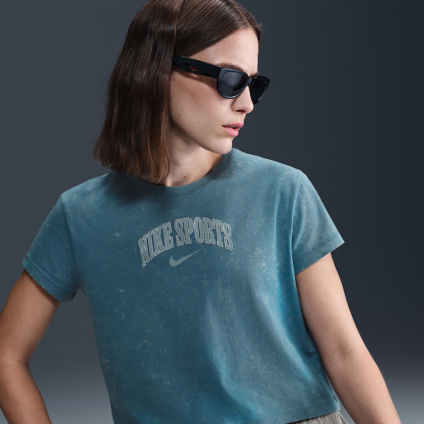 Womens Nike Sportswear Short-Sleeve T-Shirt | IB7332-006 Product Image