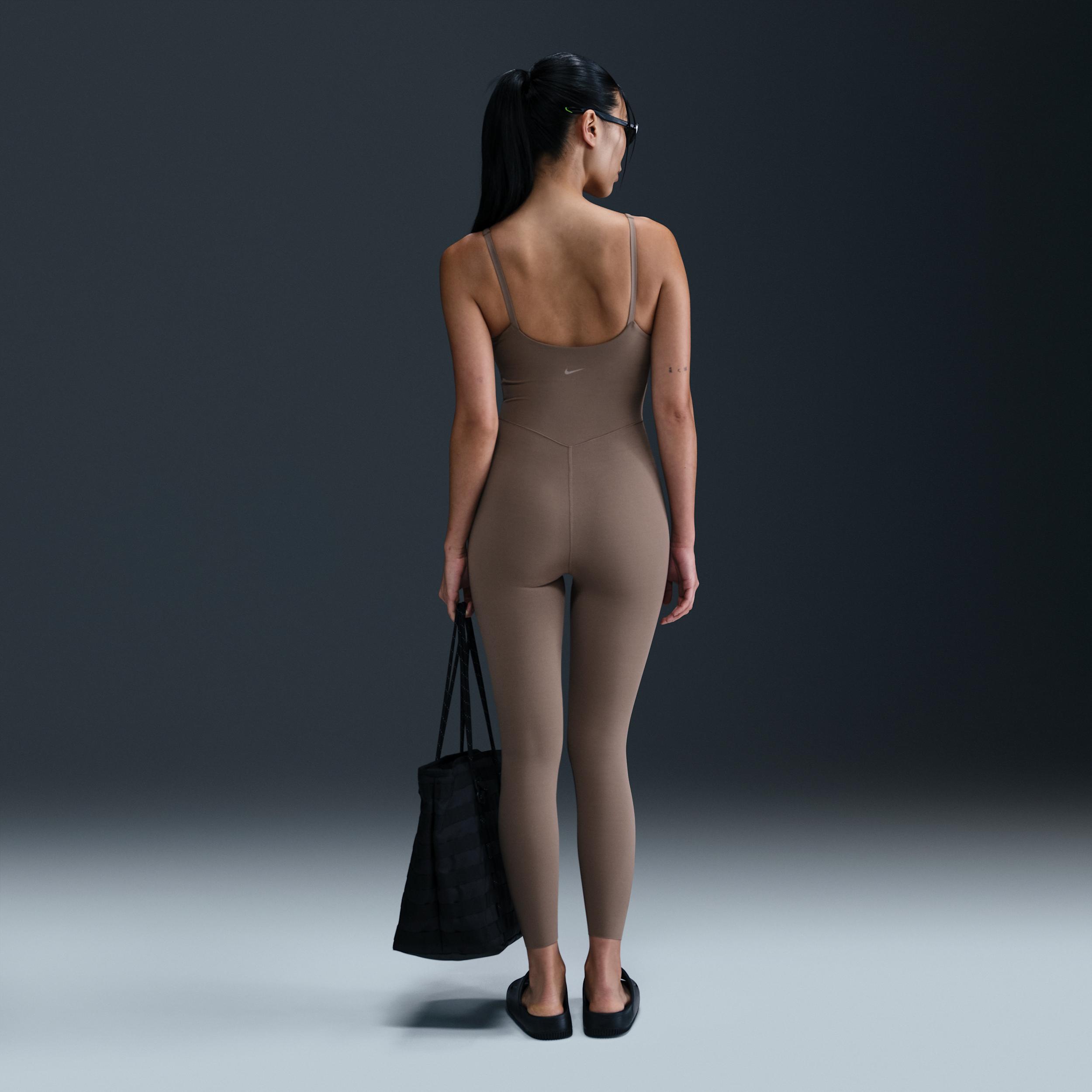 Nike Womens Zenvy Dri-FIT 7/8 Bodysuit | HJ1084-010 Product Image