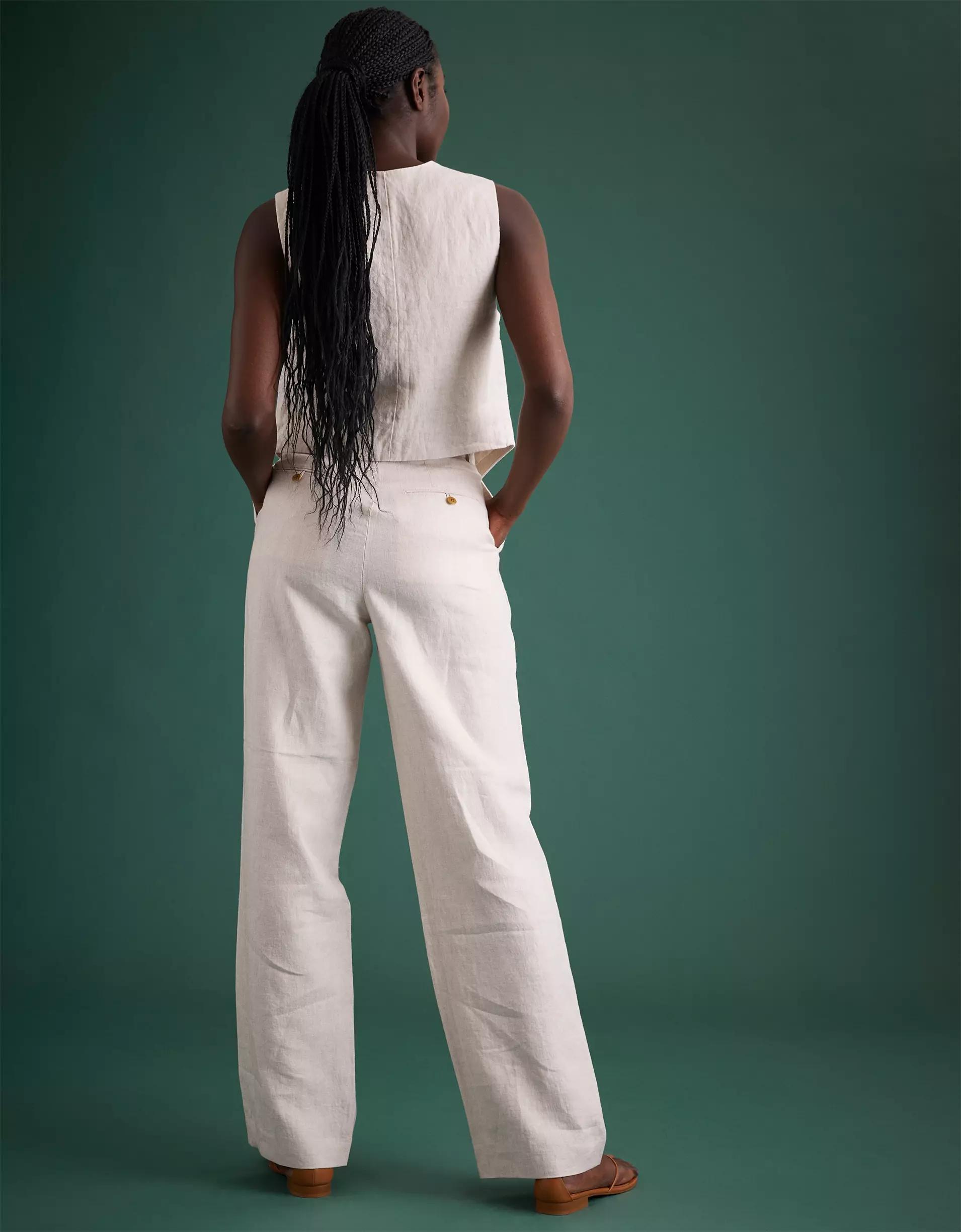 AE77 Premium Linen Trouser Product Image