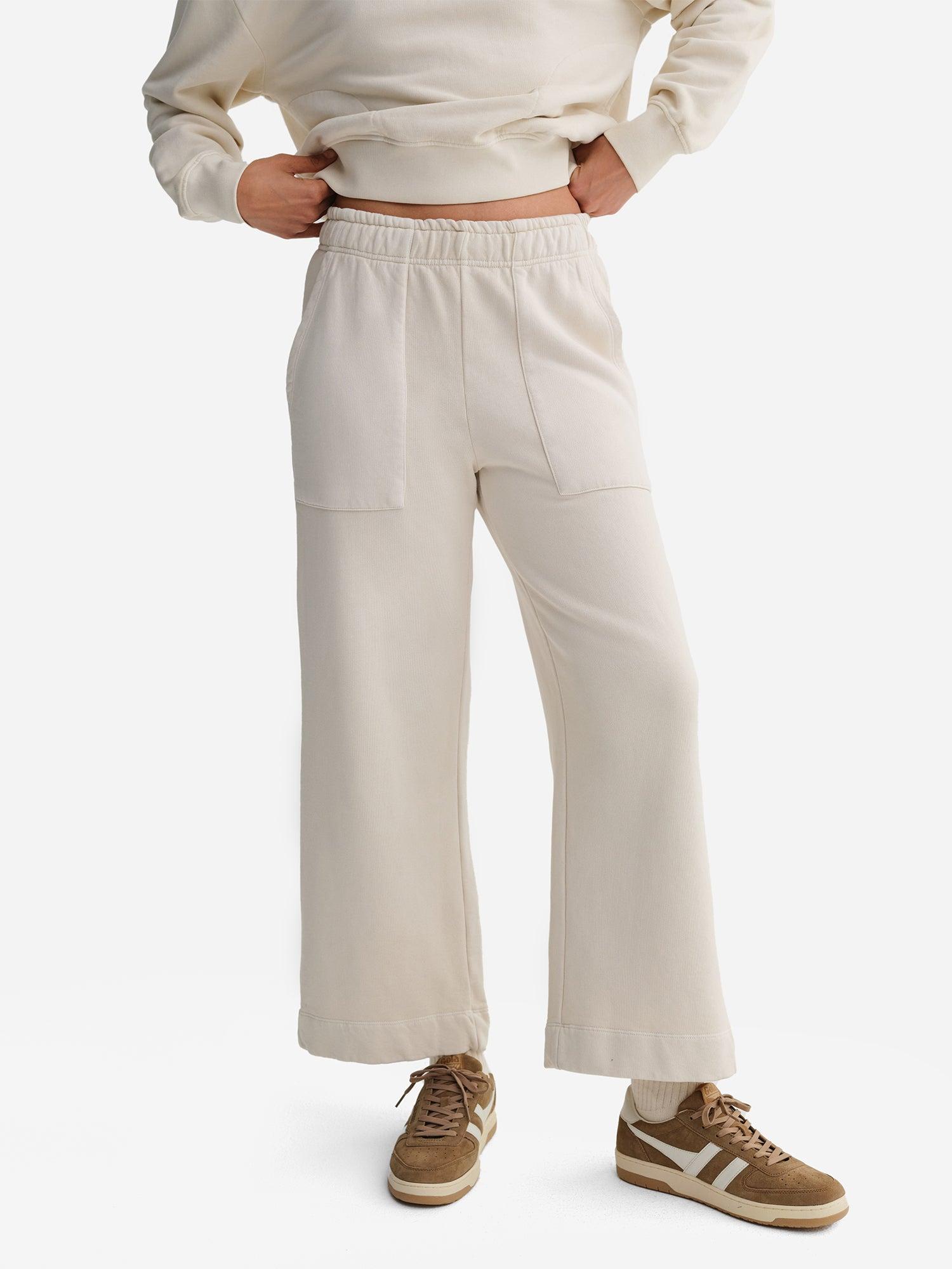 Organic Fleece Wide Leg Pant Female Product Image