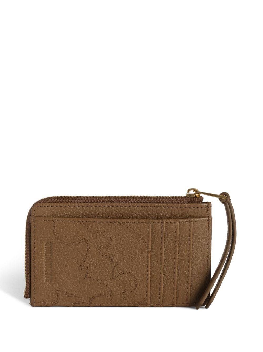 Western-style monogram wallet Product Image