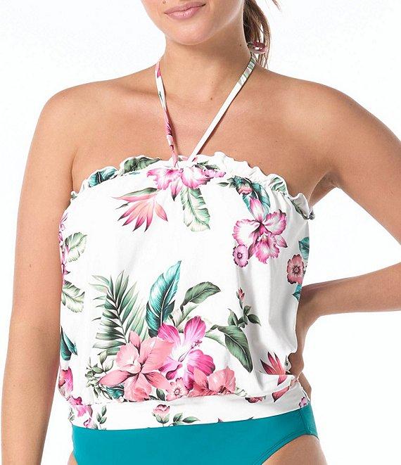 Coco Reef Classic Solids High Waisted Rollover Bikini Swim Bottom Product Image