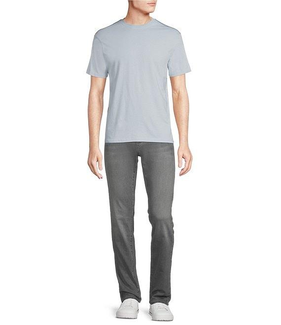 Cremieux Premium Denim Straight Fit Grey Stretch Jeans Product Image