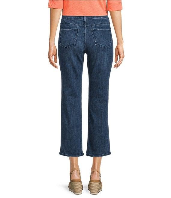 NYDJ Petite Size Straight Leg Ankle Jeans Product Image