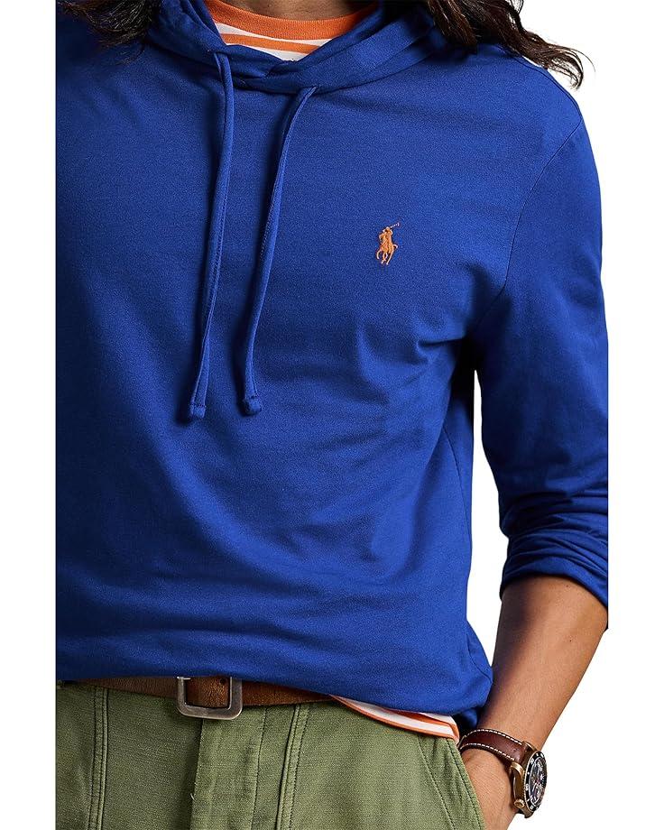 Men's Polo Ralph Lauren Jersey Hooded T-Shirt Product Image