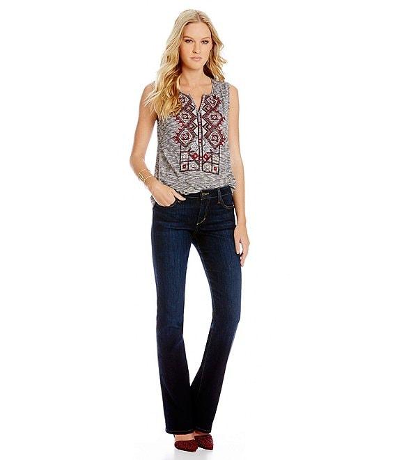 Joe's Jeans Rikki Curvy Honey Bootcut Mid Rise Jeans Product Image
