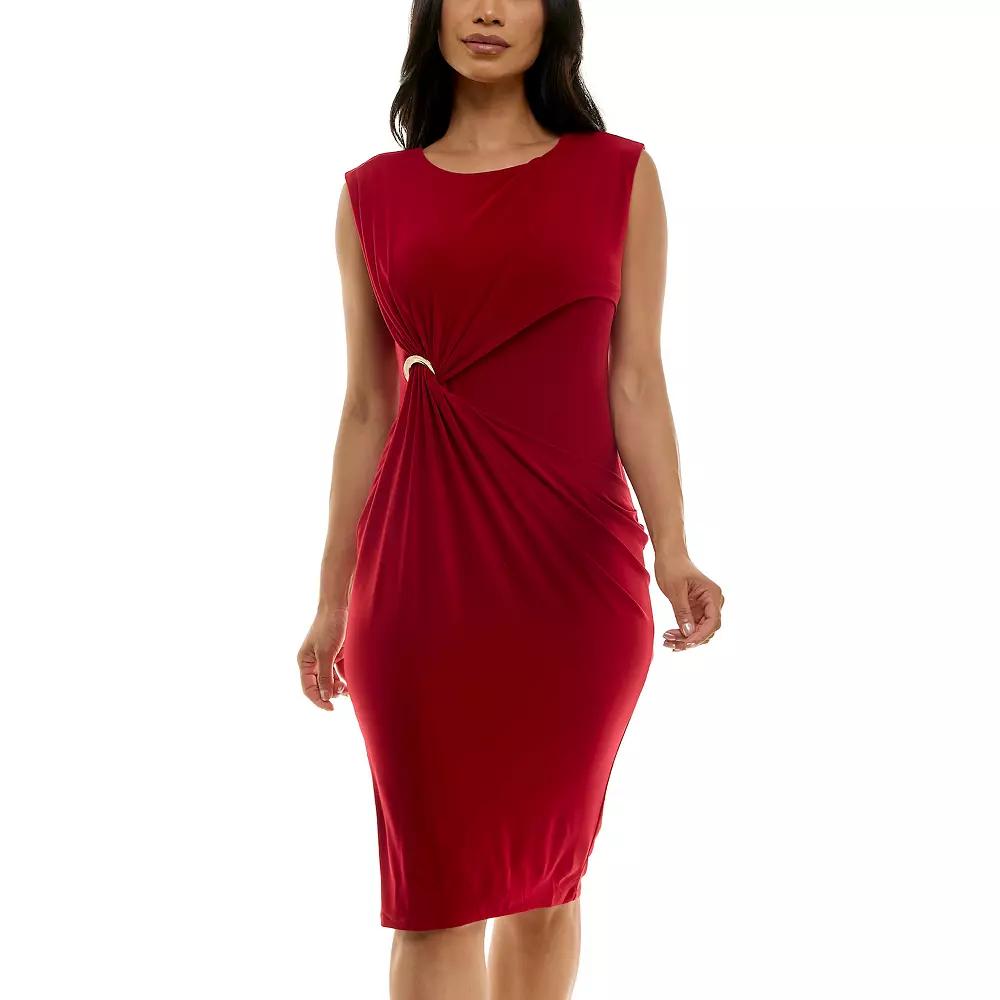 Women's Nina Leonard Wrap Around Dress,  Product Image