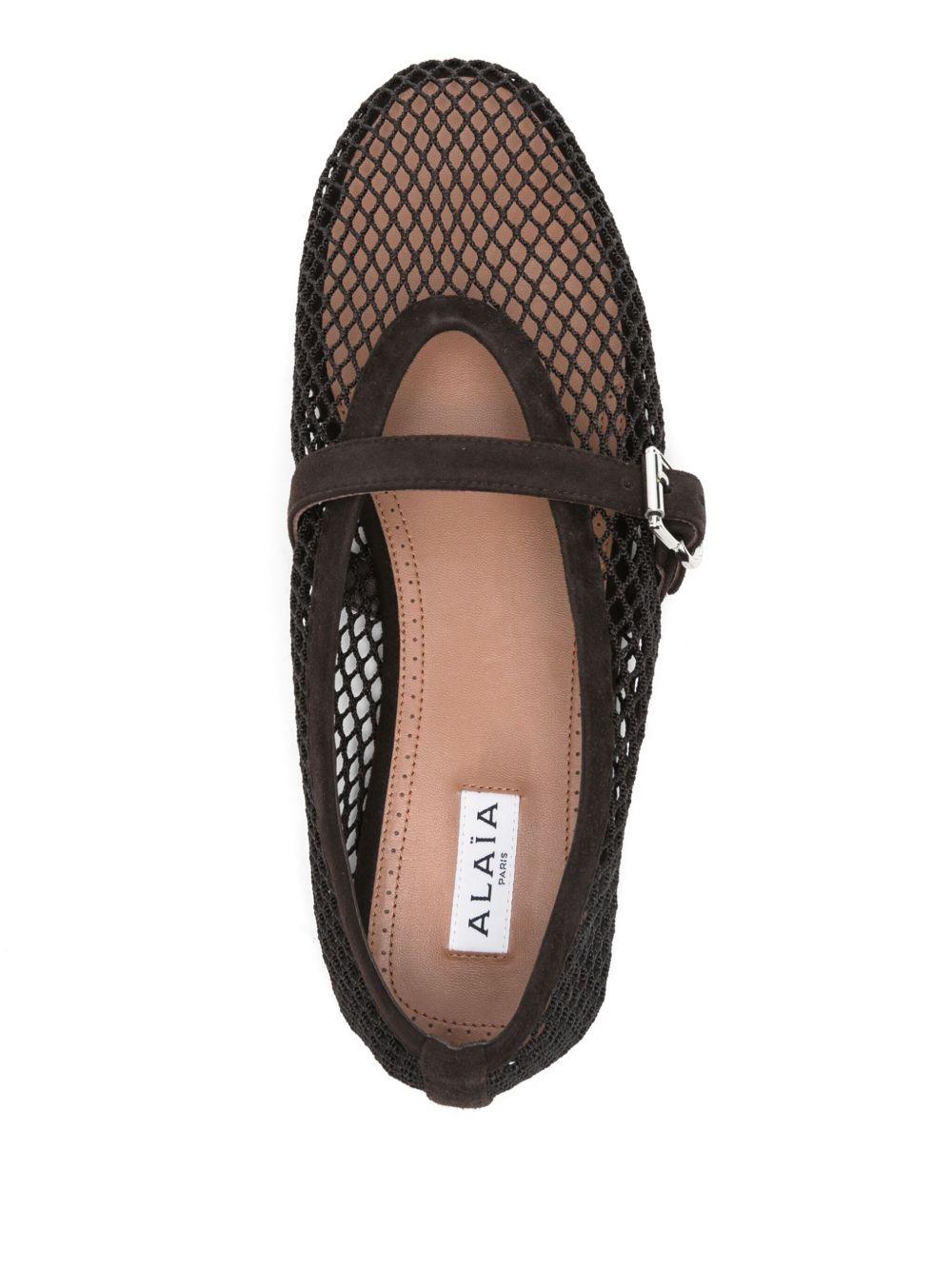 fishnet ballet flats Product Image