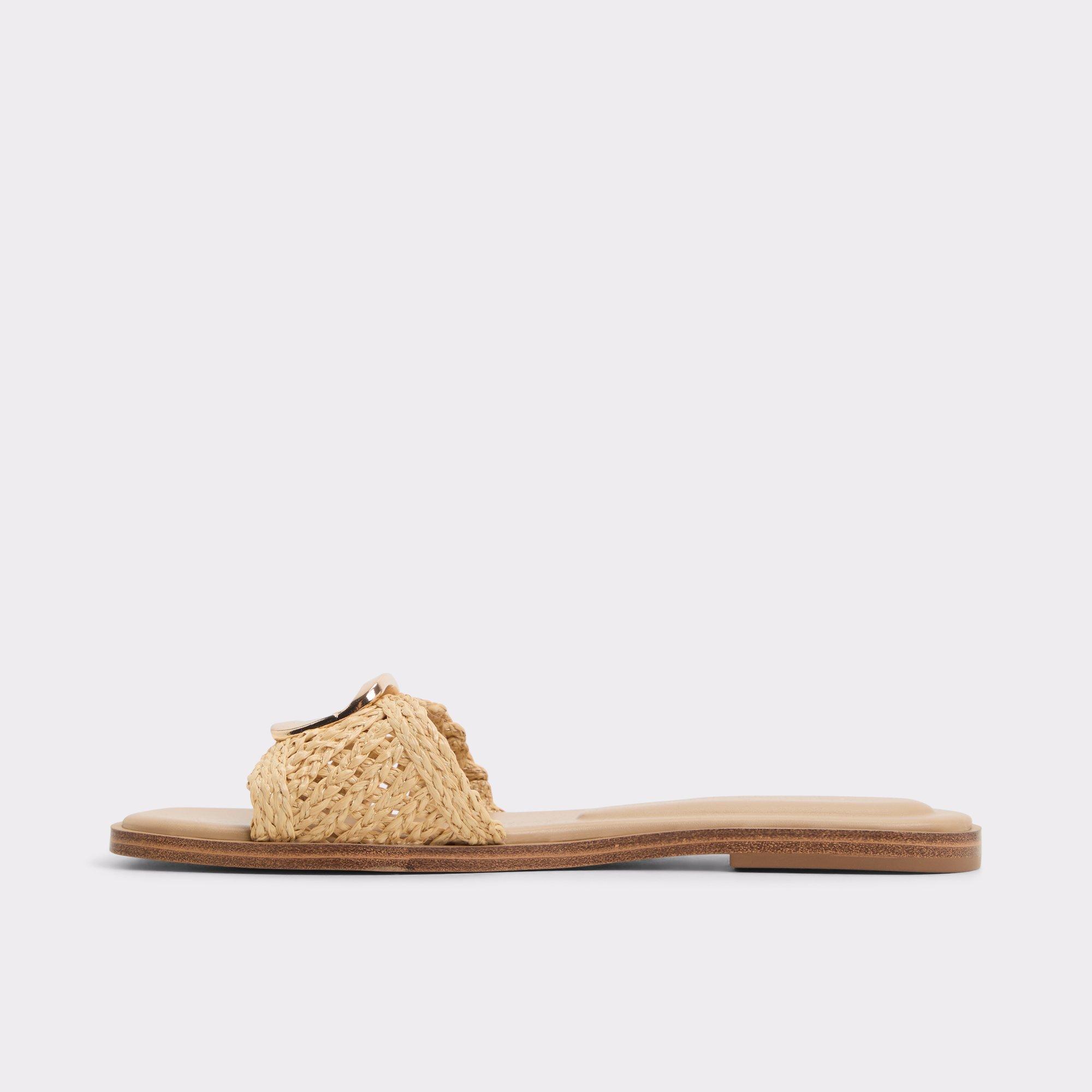 Tidella Natural Women's Flat Sandals | ALDO US Product Image