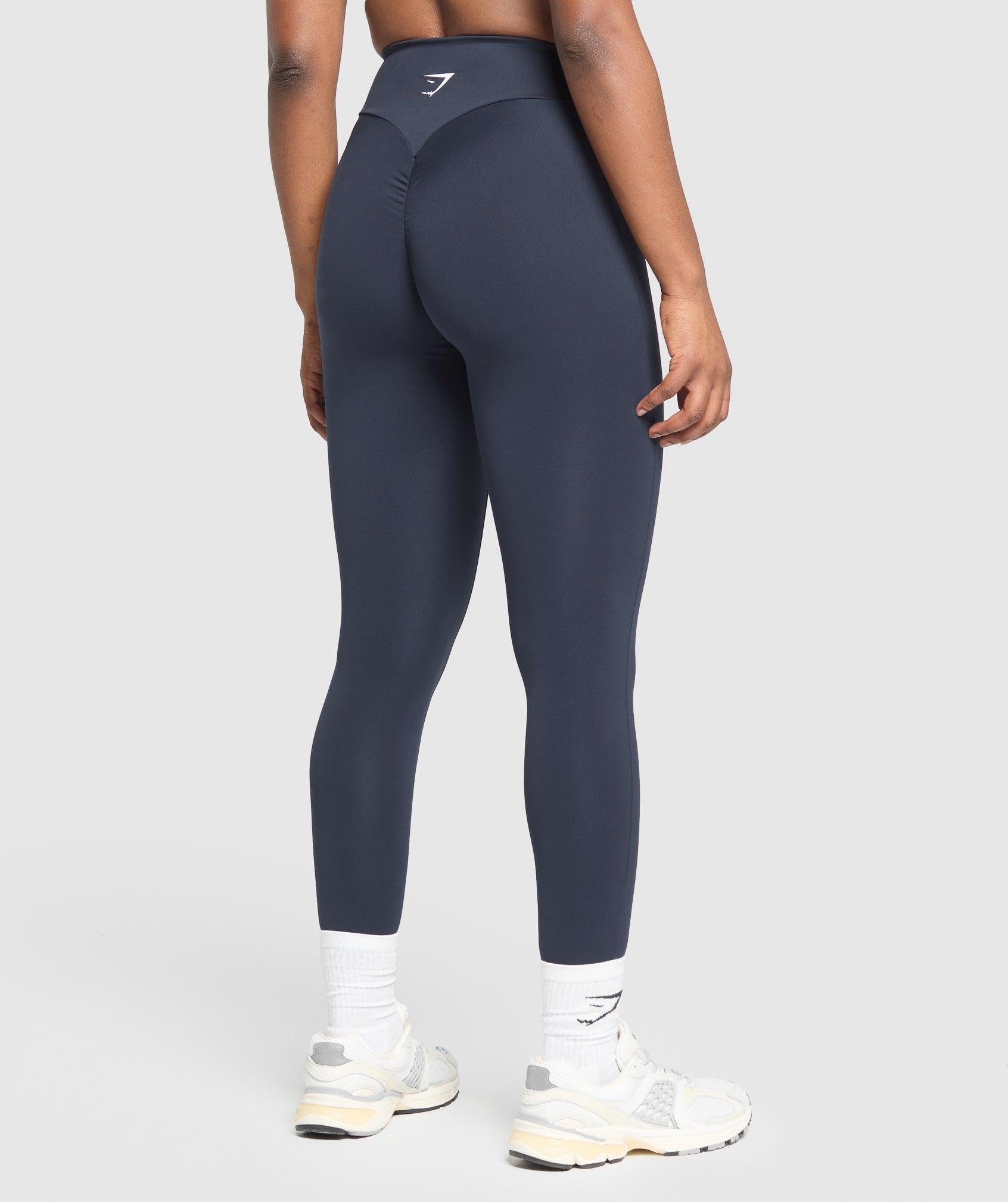 Gymshark Reps Power Leggings - Heavy Blue Female Product Image