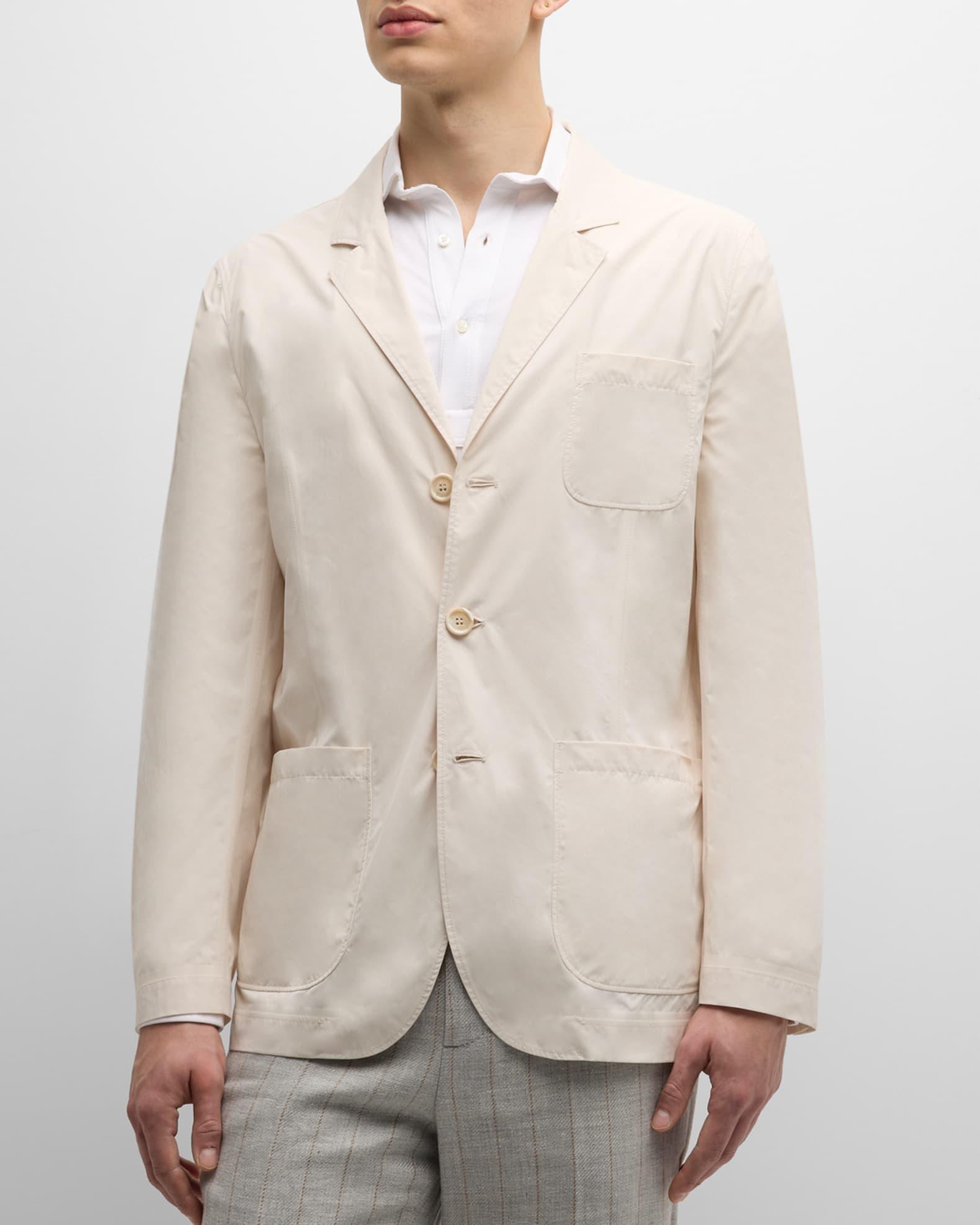 Men's 3-Pocket Single-Breasted Blazer Product Image