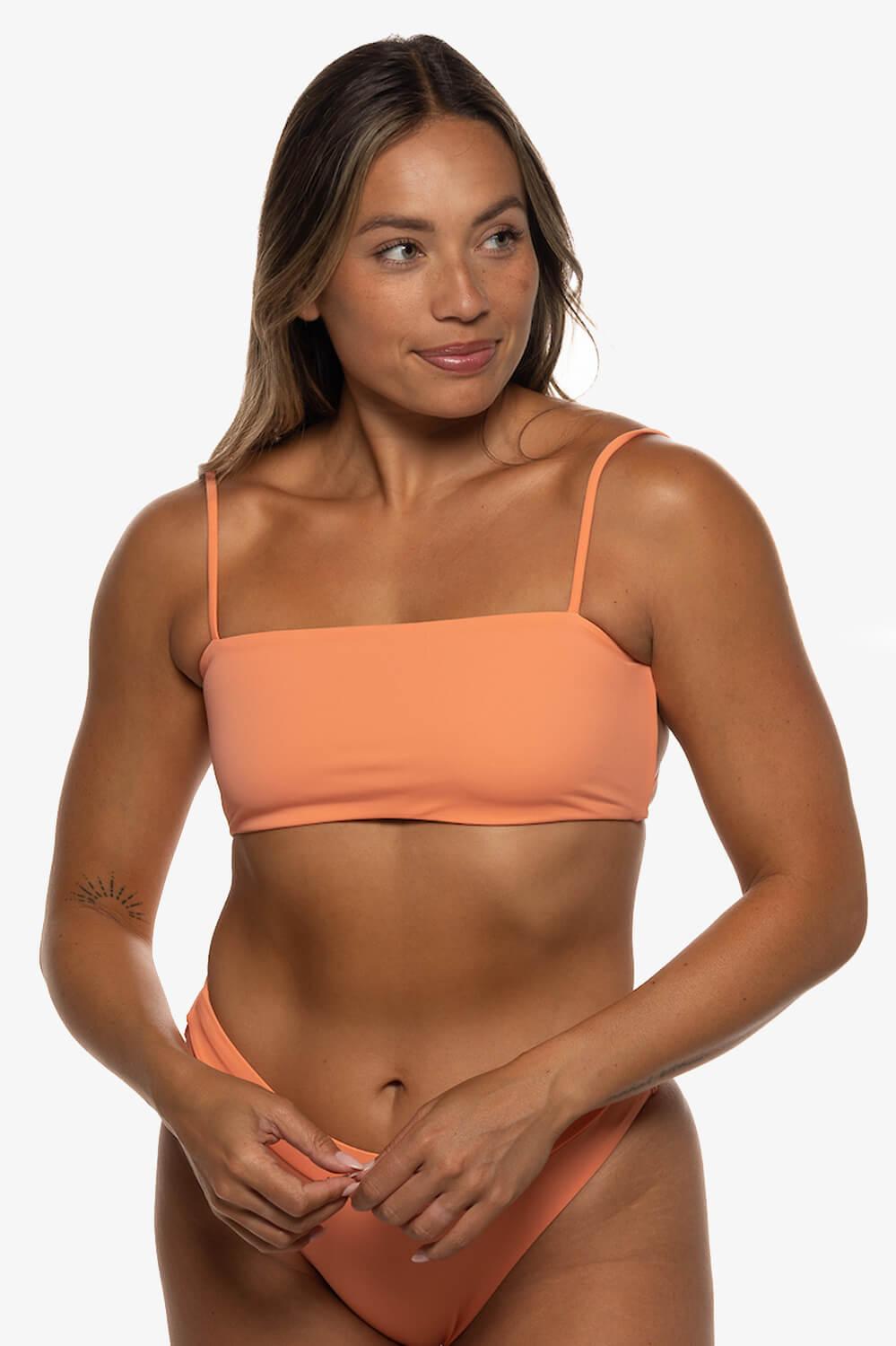 Sina Bikini Top - Guava Female Product Image