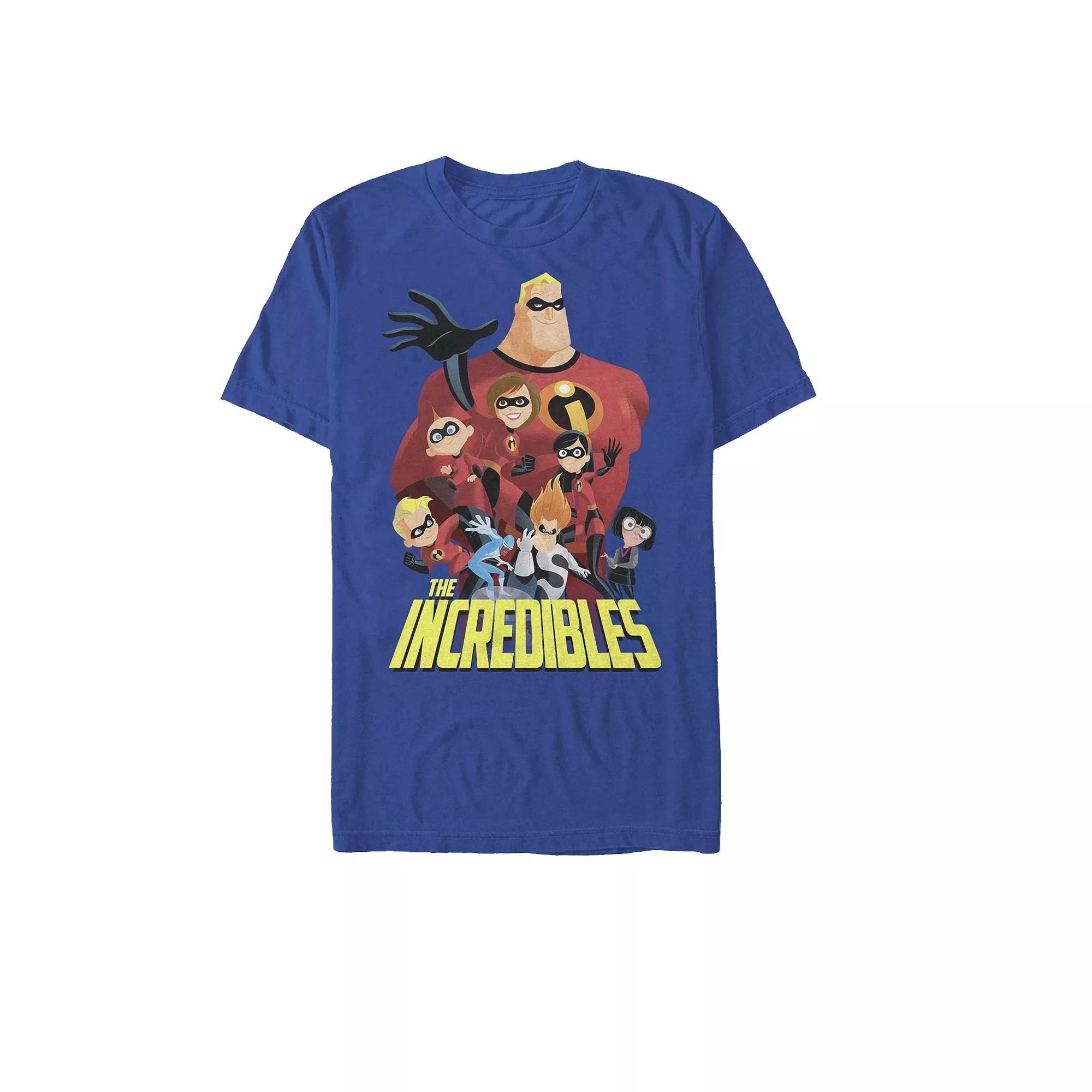 Disney / Pixar's The Incredibles Men's Group Shot Classic Tee,  Product Image
