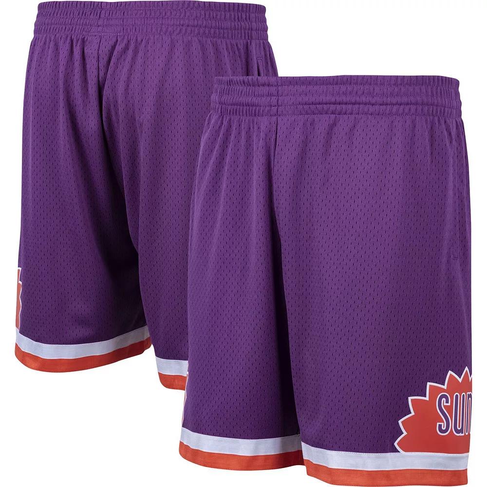 Mens Mitchell & Ness Purple Phoenix Suns Hardwood Classics Swingman Shorts Product Image