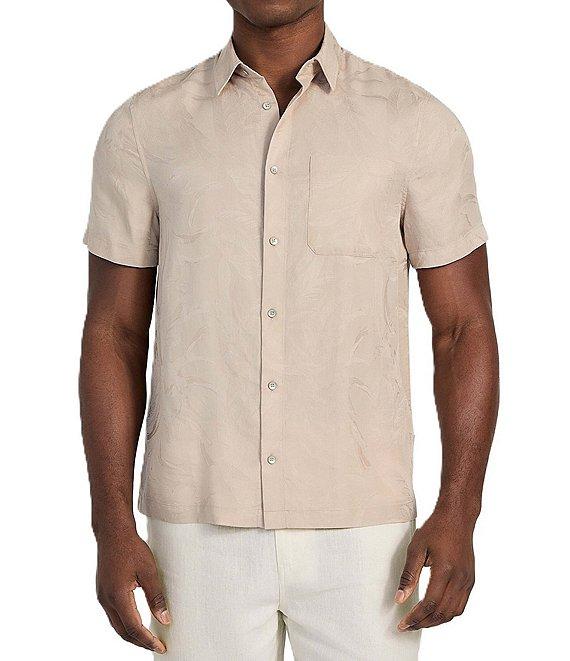 Guess Short Sleeve Jacquard Shirt Product Image