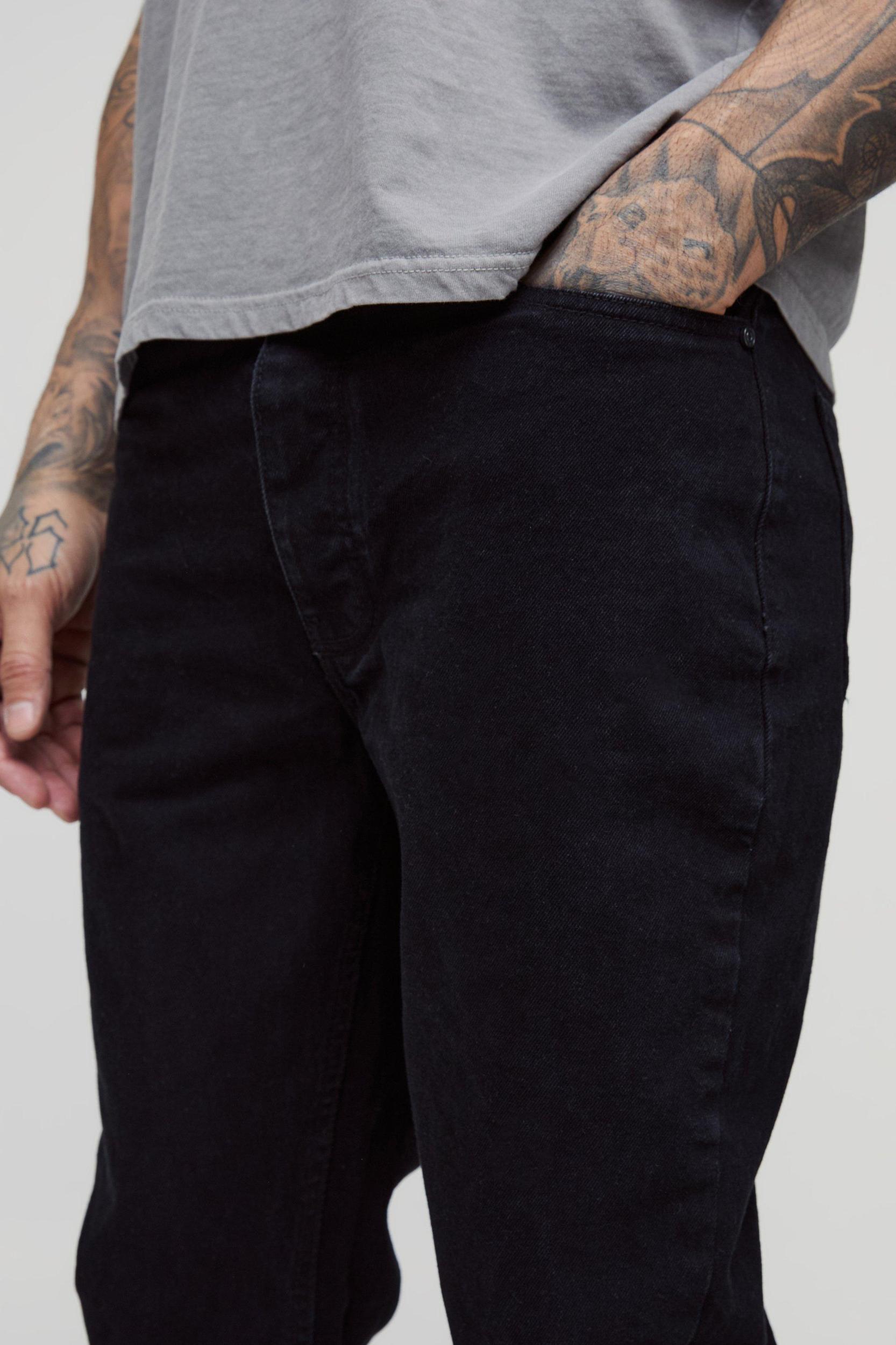 Tall Slim Rigid Jeans | boohooMAN USA Product Image