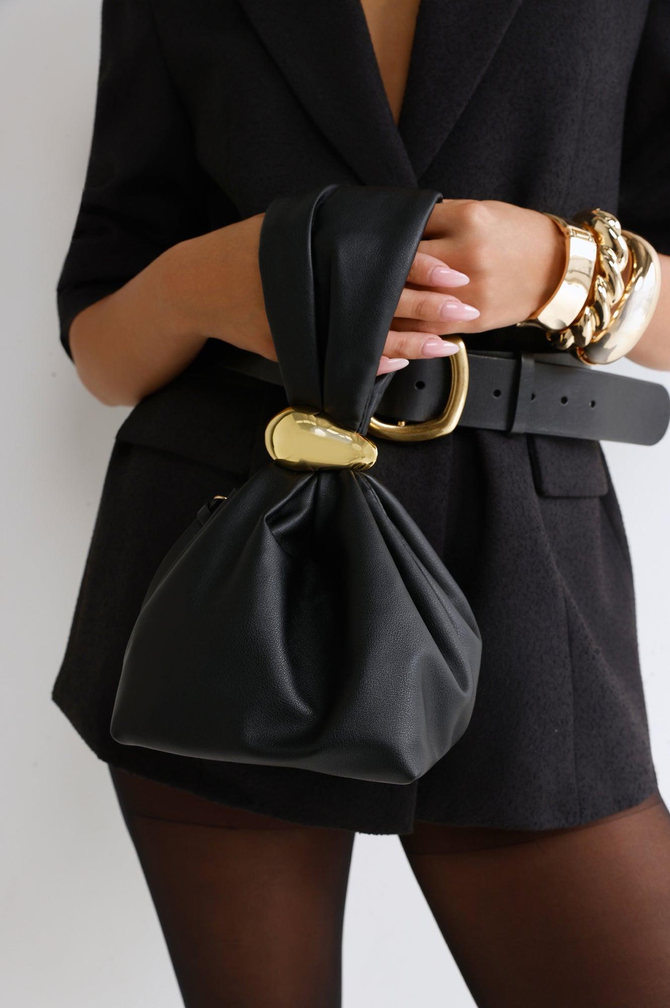 Lucia Handle Bag Black Product Image