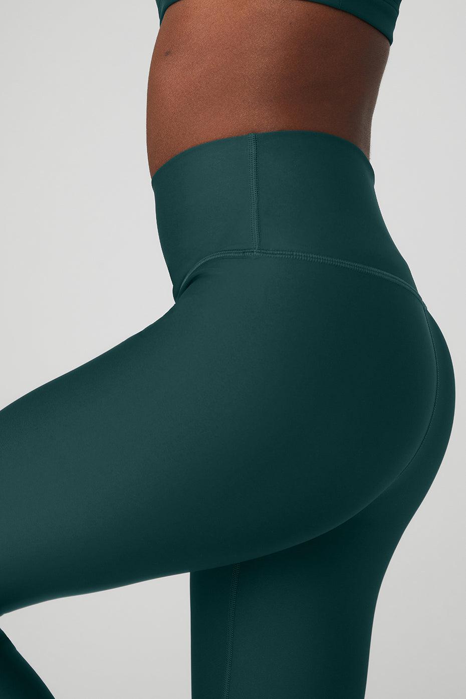 High-Waist Airlift Legging - Midnight Green Product Image