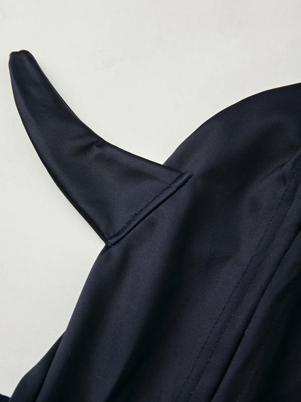 Men's Horn Styling Street Print Oversized Hoodie Product Image