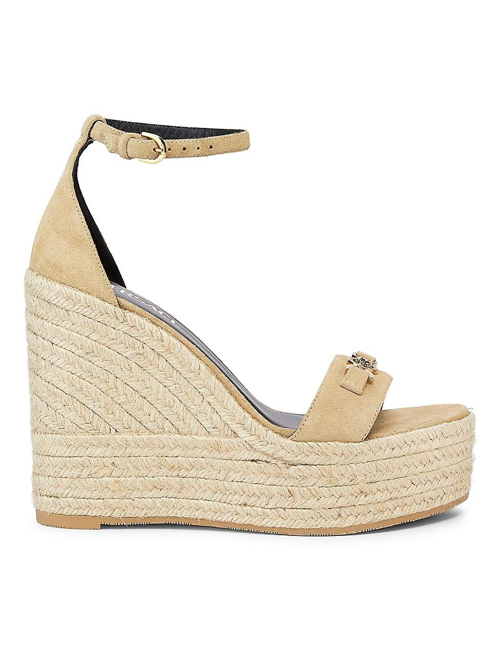 Womens Medusa 95MM Espadrille Platform Wedge Sandals Product Image
