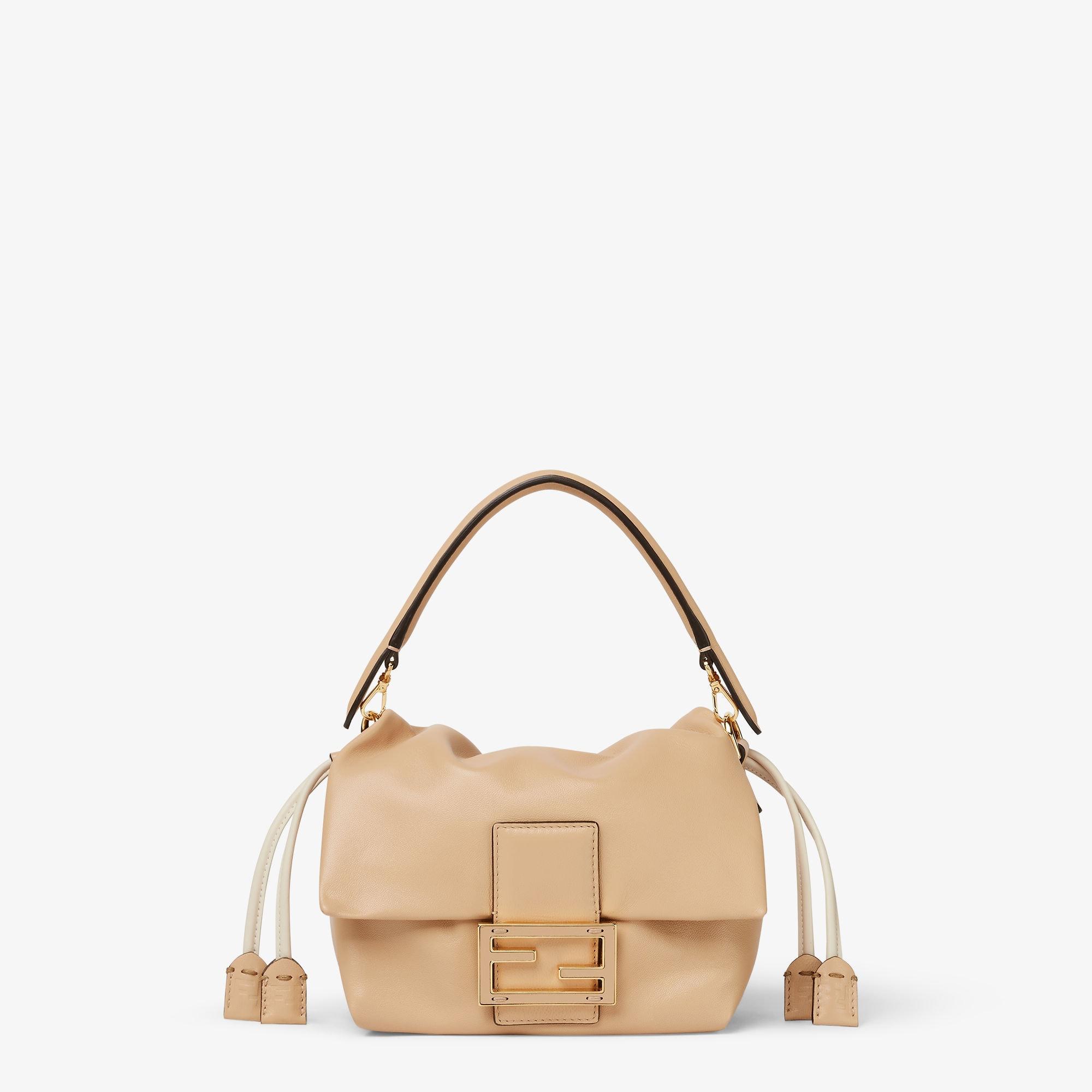 Mamma Baguette SmallLight pink nappa leather mini-bag Product Image