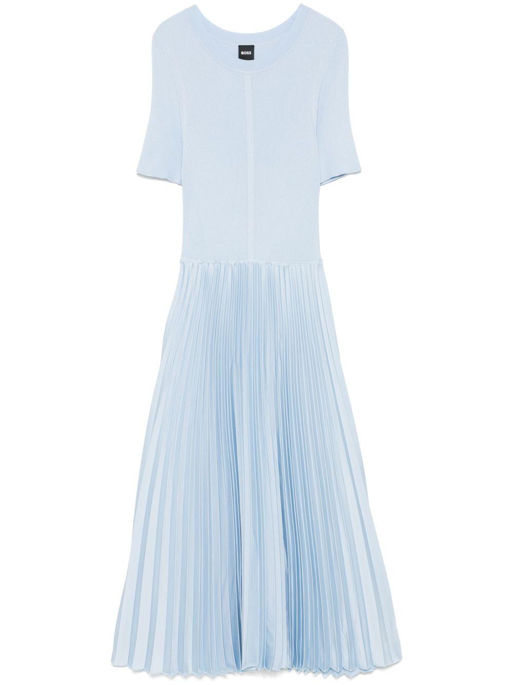 panelled midi dress Product Image