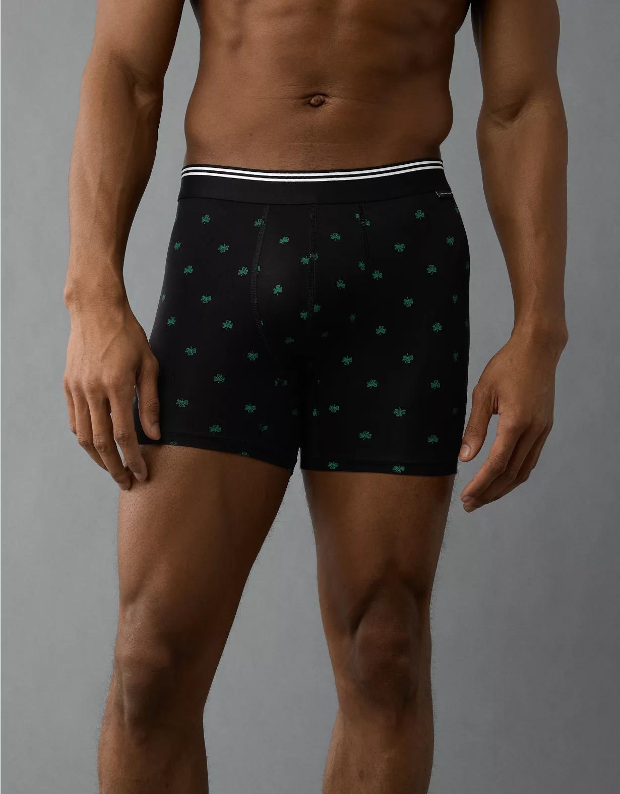 AEO Men's 4.5" Ultra Soft Boxer Brief 3-Pack Product Image
