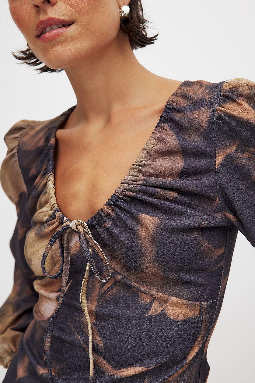 Balloon Sleeve Top Product Image