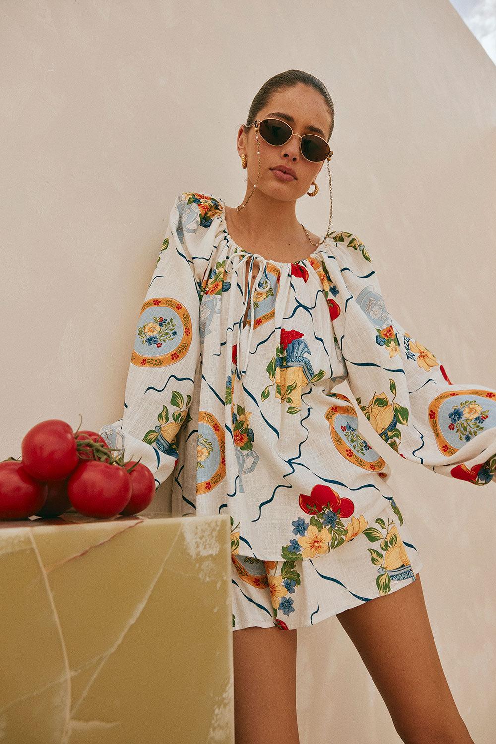 Amorina Shorts - Trattoria Product Image