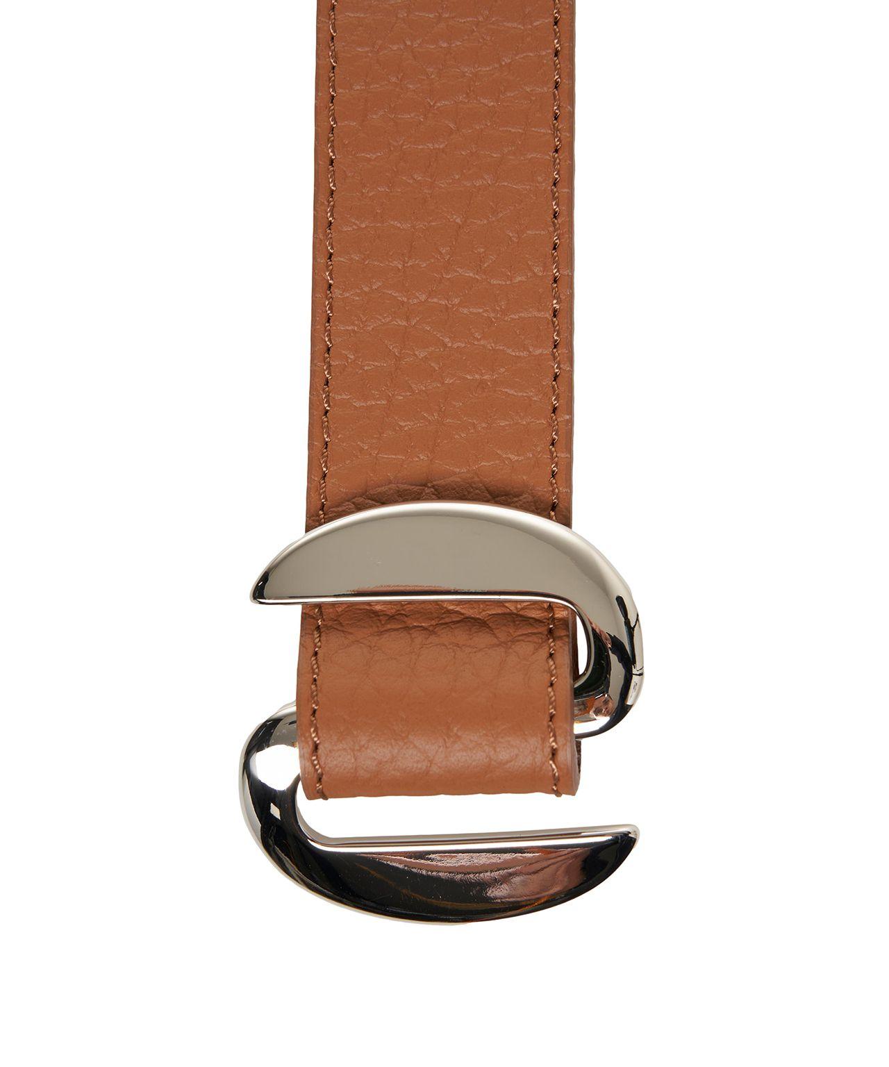 Belt in grained leather Product Image