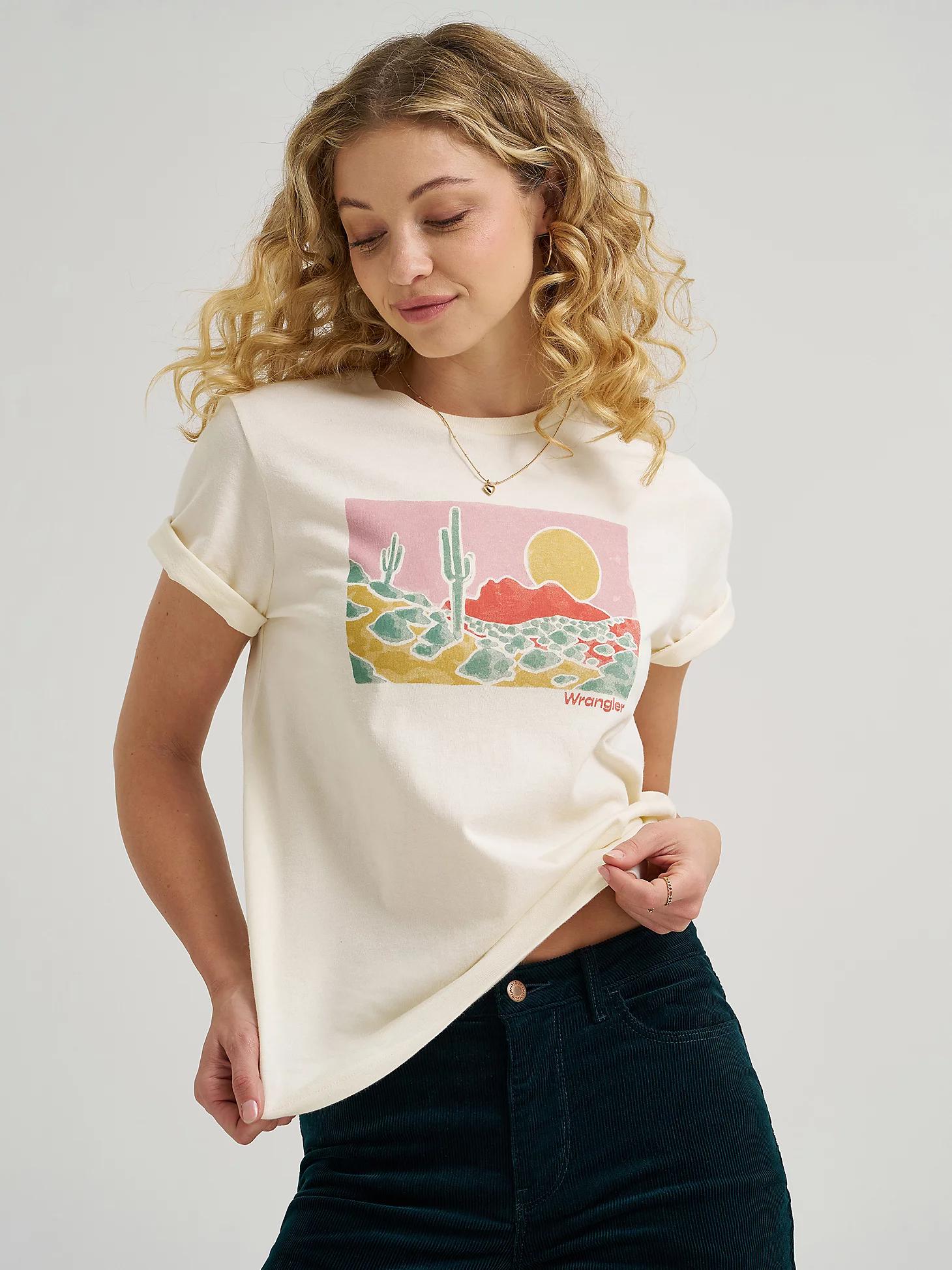 Women's Desert Graphic Tee | Women's TOPS | Wrangler® Product Image